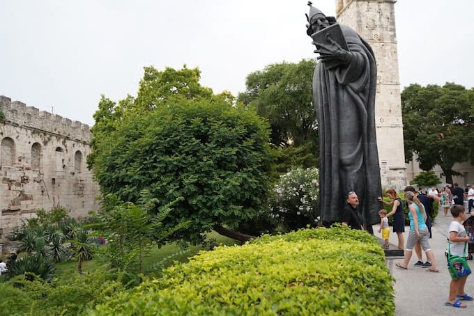 Gregory of Nin, statue by Ivan Mestrovic in Split