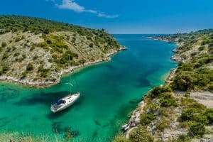 swimming in the adriatic sea